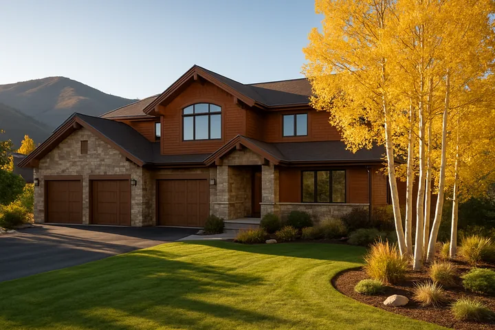 Illustrative Park Meadows two-story family home